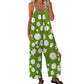 💥👖Last Day Special Price:£ 12.99!!! ⏰Women's Floral Print Wide Leg Jumpsuit – Relaxed Fit, Side Pockets & Breathable – Plus Sizes Available ✨