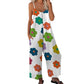 💥👖Last Day Special Price:£ 12.99!!! ⏰Women's Floral Print Wide Leg Jumpsuit – Relaxed Fit, Side Pockets & Breathable – Plus Sizes Available ✨