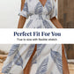 🔥Hot Sale 49% OFF🥰Cold Shoulder Tropical Print Split Maxi Dress