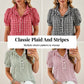 🔥LAST DAY SALE - 60% OFF🔥Women's Casual Ruffled Puff Sleeve Top