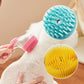 🏆Last Day Promotion：ONLY ￡6.99!!🛁🐾 Pet Bath Brush with Soap Dispenser – Long Handle, Soft & Efficient, Easy Bath at Home 🧼✨