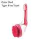 🏆Last Day Promotion：ONLY ￡6.99!!🛁🐾 Pet Bath Brush with Soap Dispenser – Long Handle, Soft & Efficient, Easy Bath at Home 🧼✨