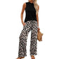 ⏰Hot Sale 50% Off🔥Buy 2 get extra 5% off👖Women's Sleeveless Top & Printed Wide-Leg Pants Set