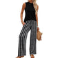 ⏰Hot Sale 50% Off🔥Buy 2 get extra 5% off👖Women's Sleeveless Top & Printed Wide-Leg Pants Set