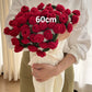 🎁Best gift 🎀 Hot Sale 49% OFF💐Crochet Flower Bouquet Throw Blanket