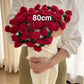 🎁Best gift 🎀 Hot Sale 49% OFF💐Crochet Flower Bouquet Throw Blanket