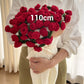 🎁Best gift 🎀 Hot Sale 49% OFF💐Crochet Flower Bouquet Throw Blanket