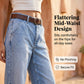 🎁2026 New Arrivals 46% OFF💥🥳HOT SALE🥳 Women's High Waisted Cropped Barrel Jeans