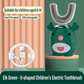 📢📢Limited-time 50% off🎁⏰Kids' U-Shaped Automatic Electric Toothbrush