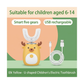 📢📢Limited-time 50% off🎁⏰Kids' U-Shaped Automatic Electric Toothbrush