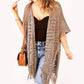 ⏳SUMMER HOT SALE 50% OFF!✨⏰Women's Open-Front Knit Cover-Up with Tassel Fringe – Bohemian & Lightweight – Beach Essential 🌴