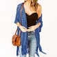 ⏳SUMMER HOT SALE 50% OFF!✨⏰Women's Open-Front Knit Cover-Up with Tassel Fringe – Bohemian & Lightweight – Beach Essential 🌴