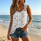 🌸 50% OFF NOW!✨ Women's Floral Print Tank Top – Chic V-Neck & Flowy Fit – Summer Wardrobe Essential 🌞