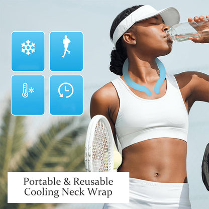 🎉❄️Last Day 50% OFF🔥Portable Reusable Cooling Neck Wrap