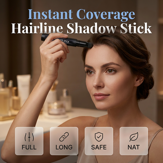 💈LAST DAY - BUY 1 GET 1 FREE🖍️ Multi-Use Instant Hairline Cover & Contour Stick ✨ Fill, Define & Sculpt in Seconds, Stays Put All Day 👩‍🦲👨