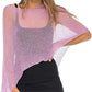🎁2026 New Arrivals 46% OFF💥🥳HOT SALE🥳Women's Hollow Out Knit Shawl Poncho