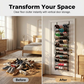 👟50% OFF NOW! 🏆Over-the-Door Shoe Rack Organizer – 24 pockets & tool-free install – Fits standard doors, holds up to 24 pairs🚪✨