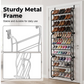 👟50% OFF NOW! 🏆Over-the-Door Shoe Rack Organizer – 24 pockets & tool-free install – Fits standard doors, holds up to 24 pairs🚪✨