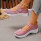 ✨Limited Time 50% OFF--50K+ SOLD🏆Comfortable Platform Sneakers with Adjustable Strap