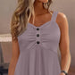 👚 LIMITED-TIME 50% OFF! ✨ Sleeveless Button-Detail Top – Flattering Empire Waist, Soft & Breezy, Versatile Staple ☀️