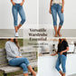💥✨Limited-time 50% Off Special Offer - 👖Women's Casual High Waist Stretch Capri Jeans
