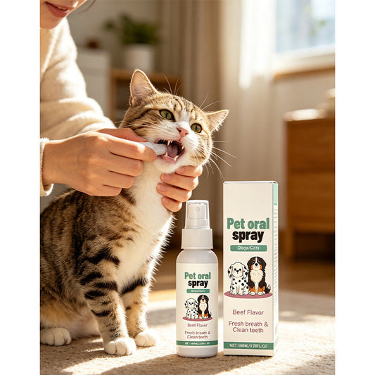 📢📢Last Day Promotion 60% Off!!⏰Gentle Pet Oral Care Spray