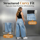 🎁2026 New Arrivals 50% OFF💥Women's Wide-Leg Jeans with Patch Pockets