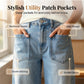 🎁2026 New Arrivals 50% OFF💥Women's Wide-Leg Jeans with Patch Pockets
