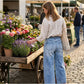 🎁2026 New Arrivals 50% OFF💥Women's Wide-Leg Jeans with Patch Pockets