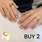 ✨ BUY 1 GET 1 FREE!!✨Spar Cat Eye Gel Polish Shiny Magnetic Glitter Nail Art Polish