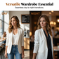 🧥🌸LAST DAY SALE 70% OFF!✨Women's Casual Blazer Fitted Long Sleeve Work Office Suit Jacket with Flap Pockets