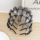 🎁New Arrival 50% OFF💥Wavy Crystal Headband Set - Lightweight Non-Slip Girly Feminine Hair Accessory, Sparkling Crystal-Accented Wave-Shape Band