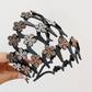 🎁New Arrival 50% OFF💥Wavy Crystal Headband Set - Lightweight Non-Slip Girly Feminine Hair Accessory, Sparkling Crystal-Accented Wave-Shape Band