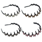 🎁New Arrival 50% OFF💥Wavy Crystal Headband Set - Lightweight Non-Slip Girly Feminine Hair Accessory, Sparkling Crystal-Accented Wave-Shape Band