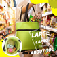 🔥Limited Offer ￡8.99!!⚡50K+ SOLD!🛍️2-in-1 Convertible shopping tote – hides wheels, holds 20kg, expands with zipper!