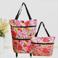🔥Limited Offer ￡8.99!!⚡50K+ SOLD!🛍️2-in-1 Convertible shopping tote – hides wheels, holds 20kg, expands with zipper!