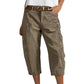 👖 60% OFF NOW! 🌿 Women's Relaxed Casual Cargo Capris – Spacious Utility Pockets, Breathable Fabric & Relaxed Fit✨