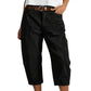 👖 60% OFF NOW! 🌿 Women's Relaxed Casual Cargo Capris – Spacious Utility Pockets, Breathable Fabric & Relaxed Fit✨