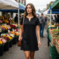 💥✨Limited-time 50% Off Special Offer👗Women's Bohemian Lace V-Neck T-Shirt Dress – Effortless Summer Chic✨