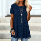 💥✨Limited-time 50% Off Special Offer -👚Women’s Casual Polka Dot Tunic Top