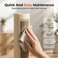 👨‍👩‍👧‍👦 One Fan for EVERY Room! 👨‍👩‍👧‍👦 Kitchen, bedroom, patio—its versatility is unmatched. The only fan your family will need! 🏡