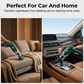 🚗Surprise Price: Only £18.99!!🔥🔋High-Power Cordless Vacuum Cleaner Kit for Car💨