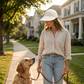 ⏳LAST DAY SALE: ONLY ￡11.99!!🎁✨Women’s UPF 50+ Elegant Foldable Sun Hat – Wide-Brim Cotton Bucket Hat with Neck Flap & Adjustable Strap 🌞🇬🇧