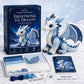 💎 Limited 50% OFF! 💎⛄DIY Ice Dragon Felt Patchwork Kit Arctic Winter Guardian Sewing Set🌟