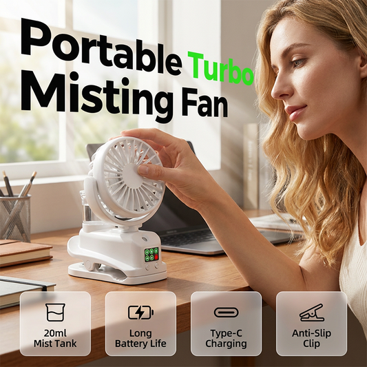 🔥Summer Hot Sale 49% OFF🧊USB Rechargeable Personal Cooling Fan
