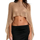 🎁2026 New Arrivals 46% OFF💥🥳HOT SALE🥳Women's Hollow Out Knit Shawl Poncho