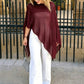 🎁2026 New Arrivals 46% OFF💥🥳HOT SALE🥳Women's Hollow Out Knit Shawl Poncho
