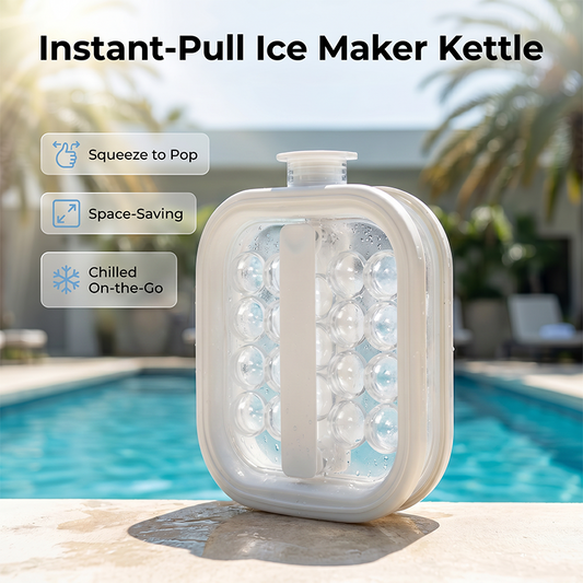 🔥Summer Hot Sale 49% OFF🧊Portable Silicone Ice Ball Maker Kettle