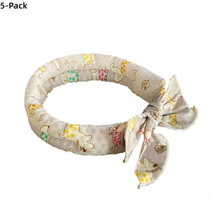 ⏳ BUY 1 GET 1 FREE!! ONLY￡7.99!!🎀 Cooling Collar – Summer Relief for Dogs & Cats 🌞❄️  Vet-Safe • Reusable • No Freezer Needed • Made for British Heatwaves!