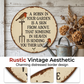 ⏳LAST DAY SPECIAL PRICE ￡6.99‼️50K+ SOLD💕🖼️Vintage Wooden Wall Hanging Decor🌿Retro Rustic Wood Art Plaque Farmhouse Bedroom Living Room Wall Ornament🇬🇧🐦💌